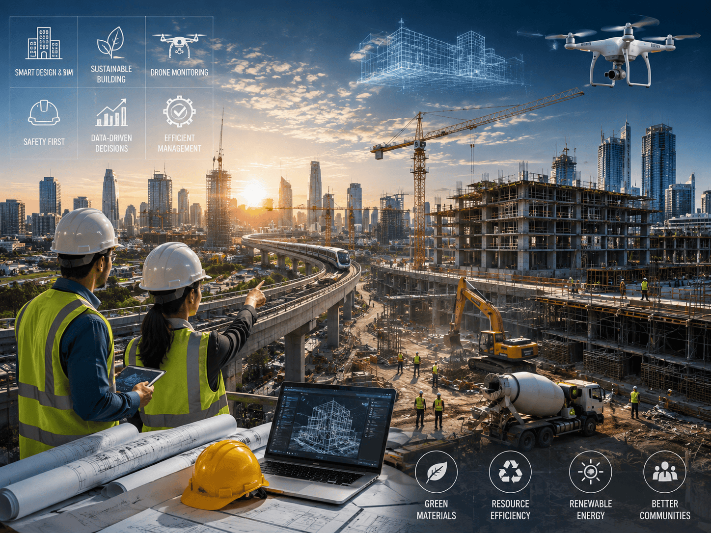 The Future of Construction: Trends Shaping Modern Infrastructure